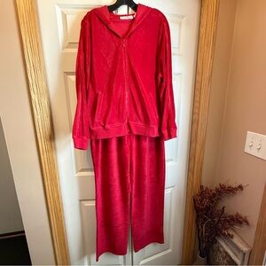 Vintage Red Tracksuit from Sag Harbor